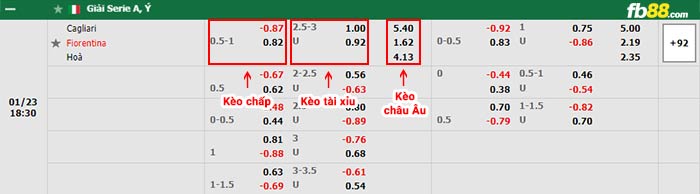 fb88-bảng kèo trận đấu Cagliari vs Fiorentina