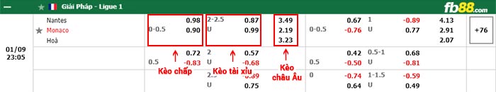 fb88-bảng kèo trận đấu Nantes vs Monaco