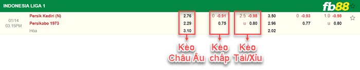 Fb88 bảng kèo trận đấu Persik Kediri vs TIRA Persikabo