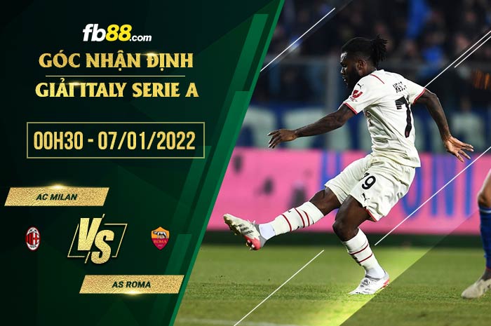 fb88-soi kèo AC Milan vs AS Roma