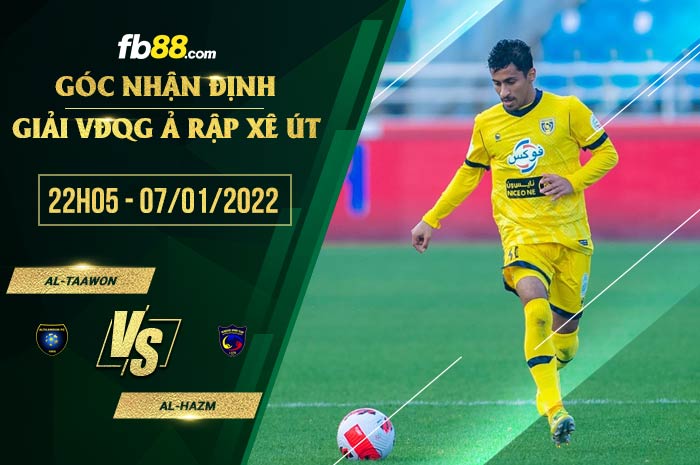 fb88-soi kèo Al-Taawon vs Al-Hazm
