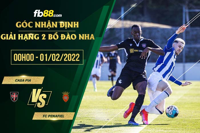 fb88-chi tiết kèo trận đấu Casa Pia vs FC Penafiel