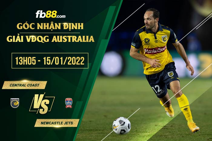 fb88-chi tiết kèo trận đấu Central Coast vs Newcastle Jets