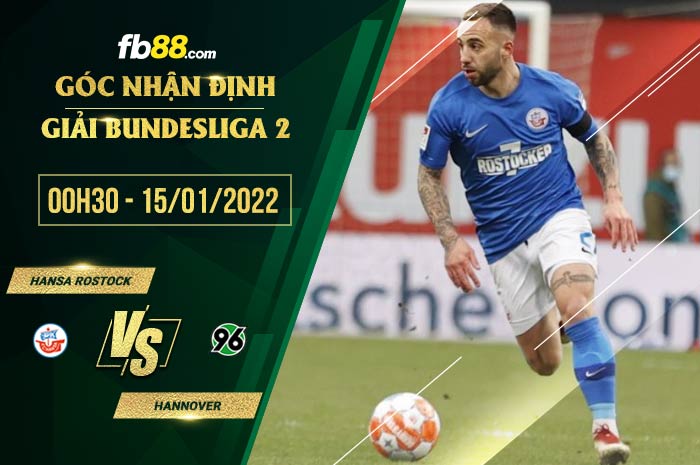 fb88-soi kèo Hansa Rostock vs Hannover