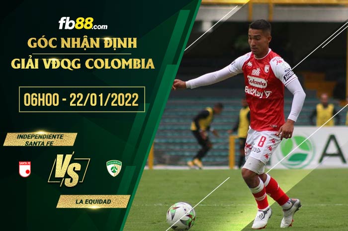 fb88-soi kèo Independiente Santa Fe vs La Equidad