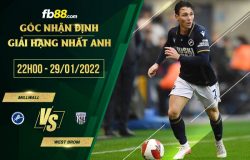 fb88-chi tiết kèo trận đấu Millwall vs West Brom