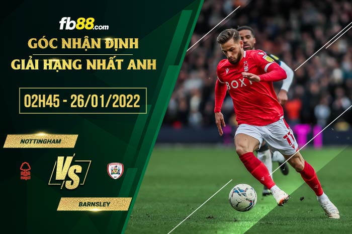 fb88-soi kèo Nottingham Forest vs Barnsley