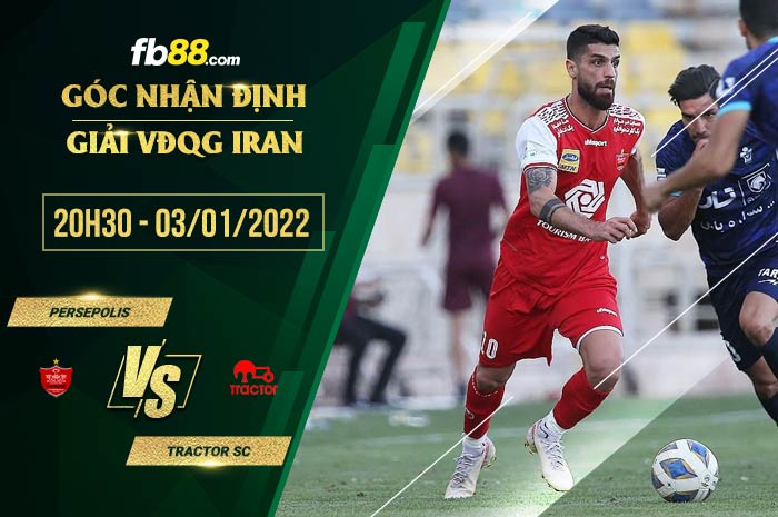 fb88-soi kèo Persepolis vs Tractor SC