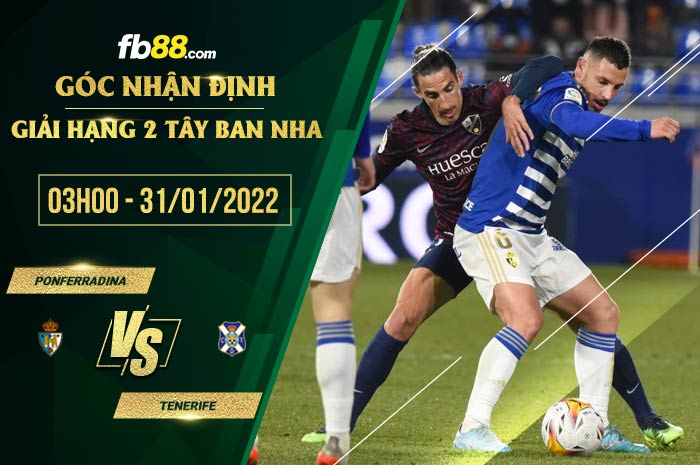 fb88-chi tiết kèo trận đấu Ponferradina vs Tenerife