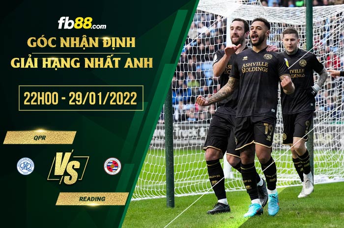 fb88-chi tiết kèo trận đấu QPR vs Reading