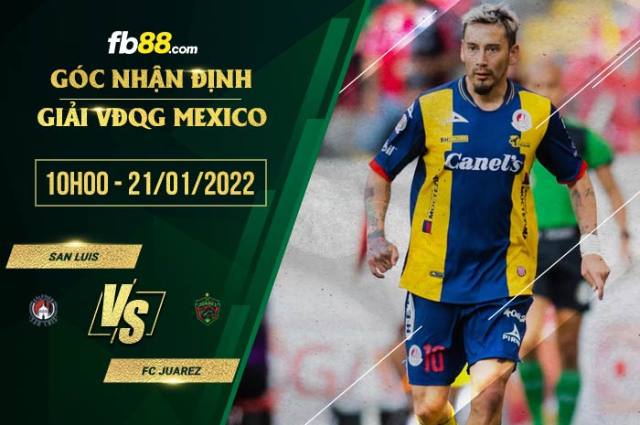 fb88-soi kèo San Luis vs FC Juarez