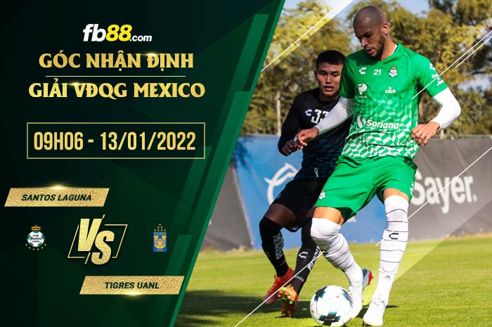 fb88-soi kèo Santos Laguna vs Tigres UANL