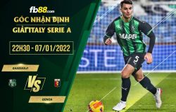 fb88-soi kèo Sassuolo vs Genoa
