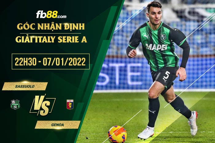 fb88-soi kèo Sassuolo vs Genoa