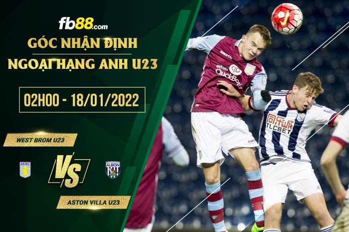 fb88-soi kèo West Brom U23 vs Aston Villa U23
