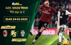 Fb88 soi kèo trận đấu AC Milan vs Juventus