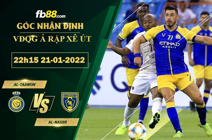 Fb88 soi kèo trận đấu Al-Taawon vs Al-Nassr