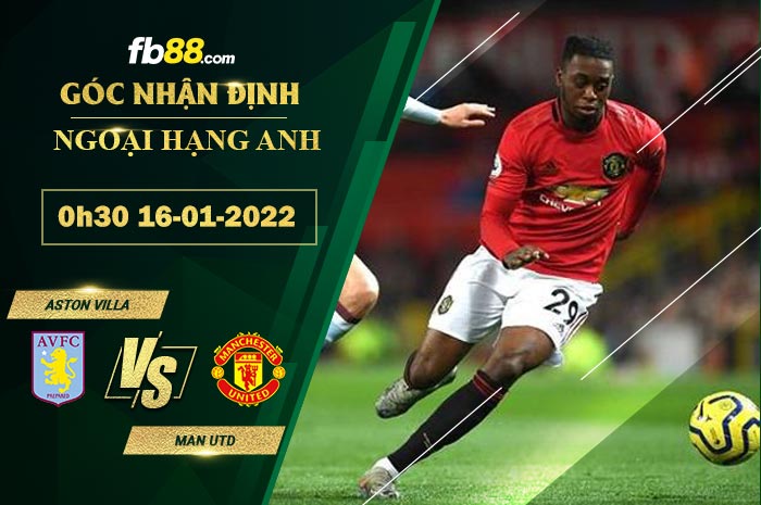 Fb88 soi kèo trận đấu Aston Villa vs Man Utd