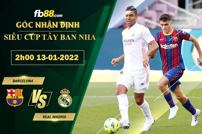 Fb88 soi kèo trận đấu Barcelona vs Real Madrid