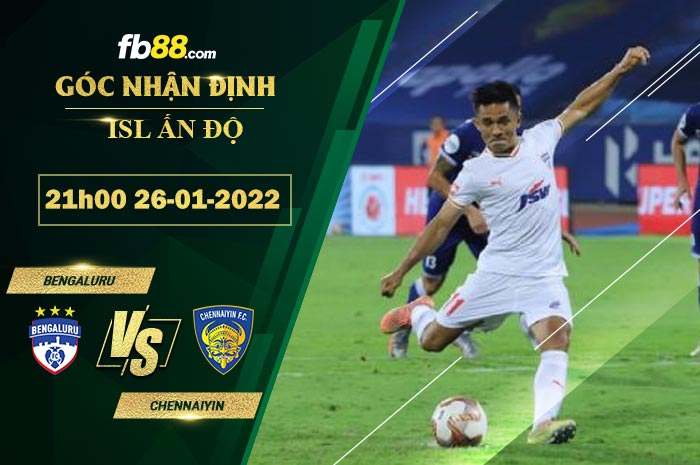 Fb88 soi kèo trận đấu Bengaluru vs Chennaiyin