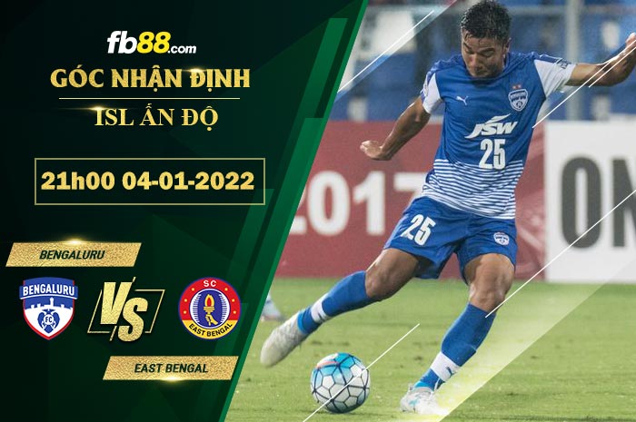 Fb88 bảng kèo trận đấu Bengaluru vs East Bengal