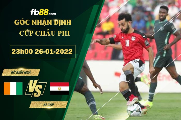 Fb88 soi kèo trận đấu Bờ Biển Ngà vs Ai Cập