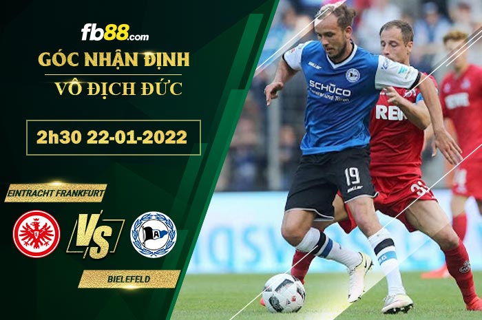 Fb88 soi kèo trận đấu Eintracht Frankfurt vs Bielefeld