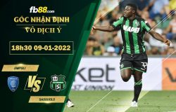 Fb88 soi kèo trận đấu Empoli vs Sassuolo