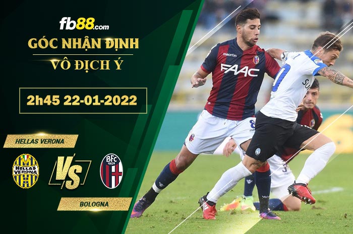 Fb88 soi kèo trận đấu Hellas Verona vs Bologna