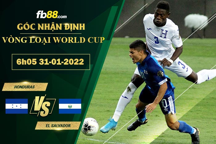 Fb88 soi kèo trận đấu Honduras vs El Salvador