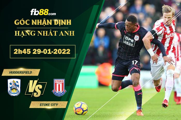 Fb88 soi kèo trận đấu Huddersfield vs Stoke City
