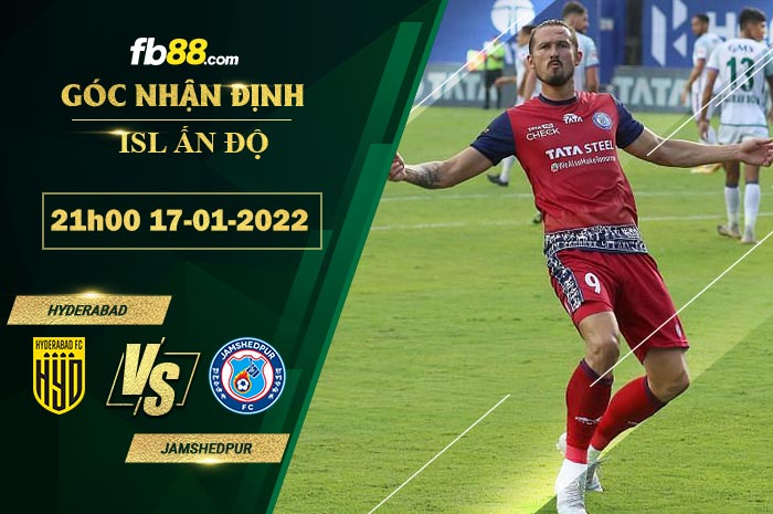 Fb88 soi kèo trận đấu Hyderabad vs Jamshedpur
