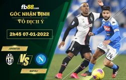 Fb88 soi kèo trận đấu Juventus vs Napoli