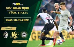 Fb88 soi kèo trận đấu Juventus vs Udinese