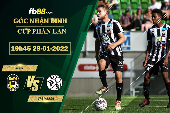 Fb88 soi kèo trận đấu KuPS vs VPS Vaasa