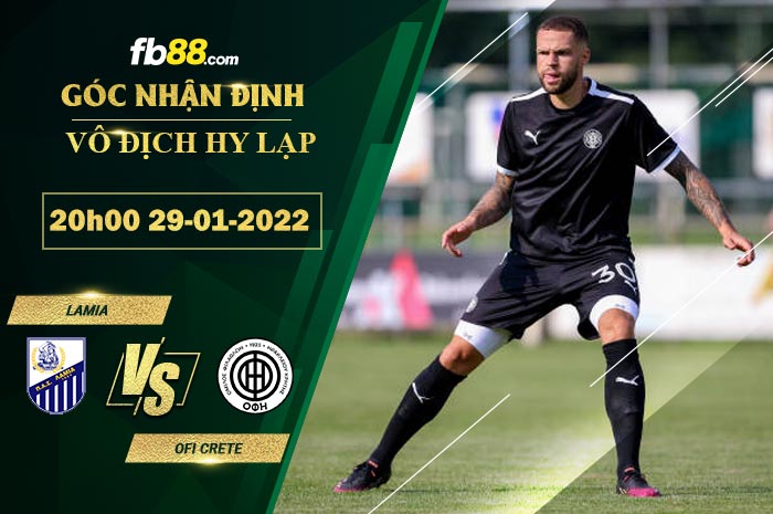 Fb88 soi kèo trận đấu Lamia vs OFI Crete