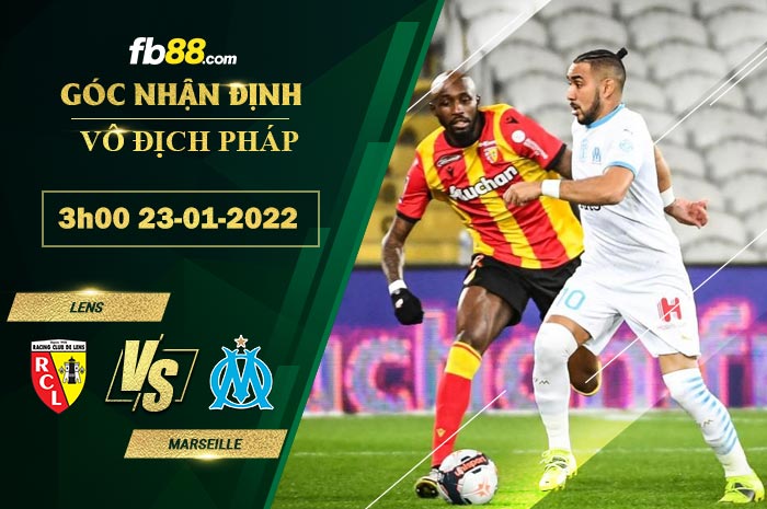 Fb88 soi kèo trận đấu Lens vs Marseille
