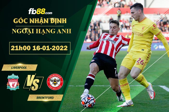 Fb88 soi kèo trận đấu Liverpool vs Brentford