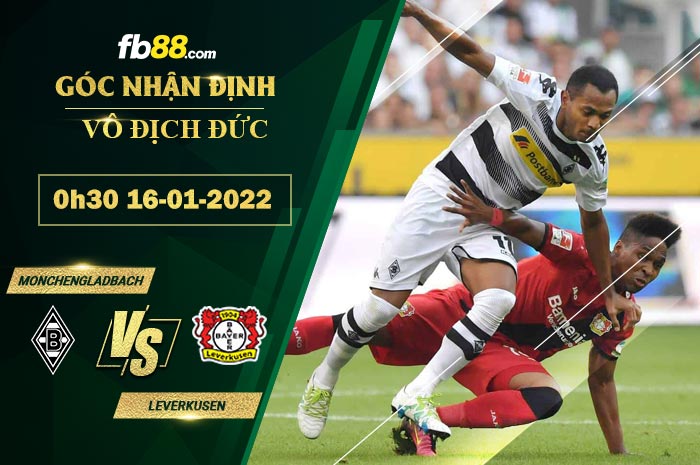 Fb88 soi kèo trận đấu Monchengladbach vs Leverkusen