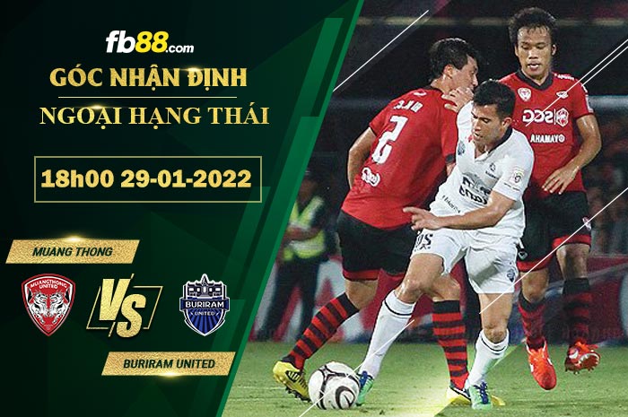 Fb88 soi kèo trận đấu Muang Thong vs Buriram United