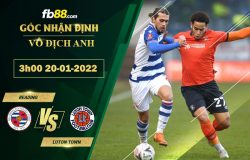 Fb88 soi kèo trận đấu Reading vs Luton Town