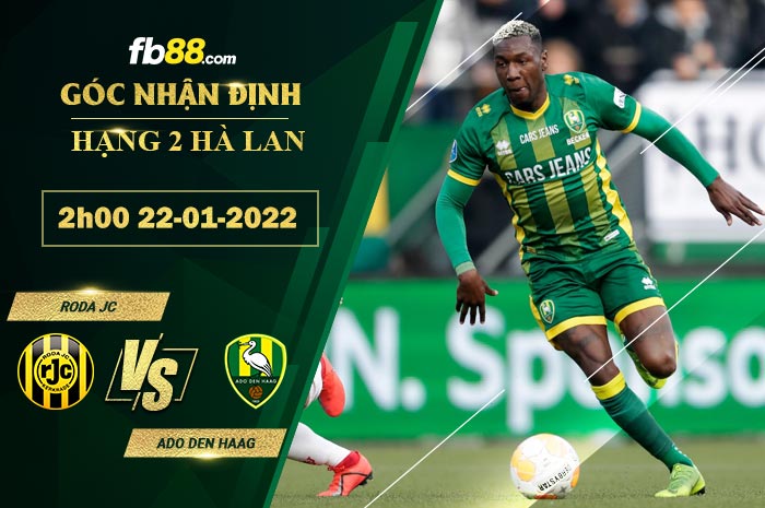 Fb88 soi kèo trận đấu Roda JC vs ADO Den Haag