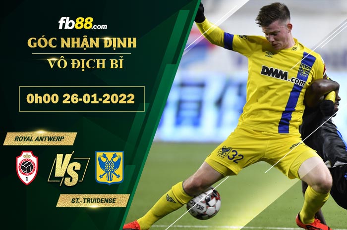 Fb88 soi kèo trận đấu Royal Antwerp vs St.-Truidense