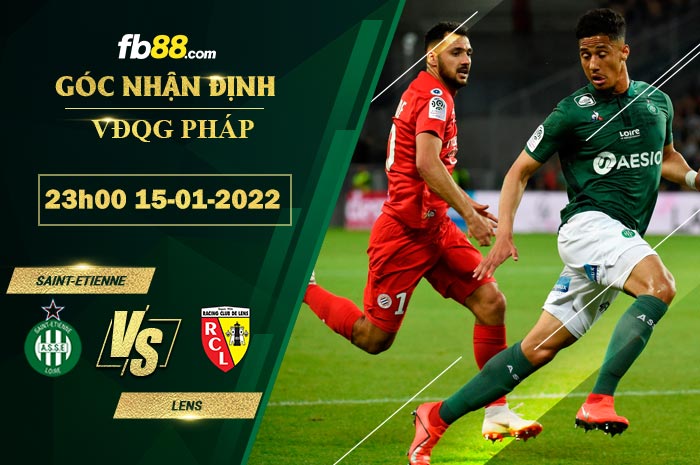 Fb88 soi kèo trận đấu Saint-Etienne vs Lens