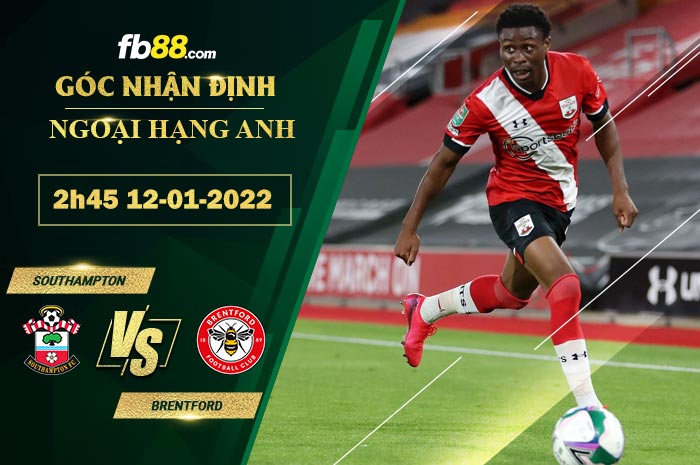 Fb88 soi kèo trận đấu Southampton vs Brentford