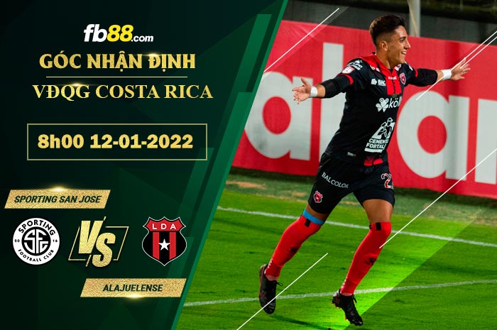 Fb88 soi kèo trận đấu Sporting San Jose vs Alajuelense