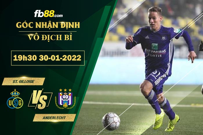 Fb88 soi kèo trận đấu St. Gilloise vs Anderlecht