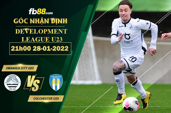 Fb88 soi kèo trận đấu Swansea City U23 vs Colchester U23