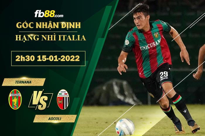 Fb88 soi kèo trận đấu Ternana vs Ascoli