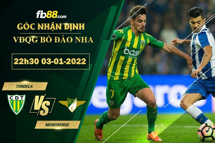 Fb88 soi kèo trận đấu Tondela vs Moreirense